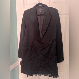 Steve Madden's Women’s Corrine Lace-Detail Blazer Dress